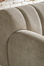 Cream Roll Back 3-Seater Sofa