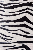 Coussin imprimé tigre des neiges