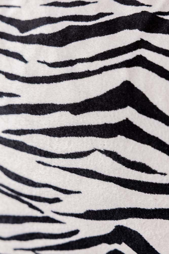 Coussin imprimé tigre des neiges