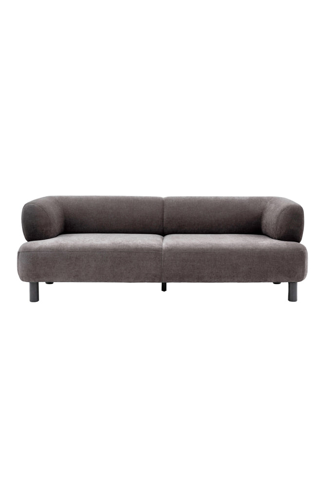 Contemporary Grey 3-Seater Sofa