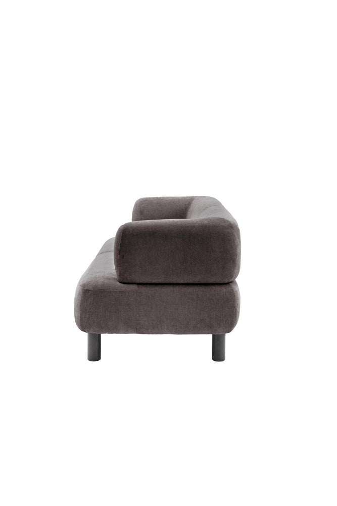 Contemporary Grey 3-Seater Sofa