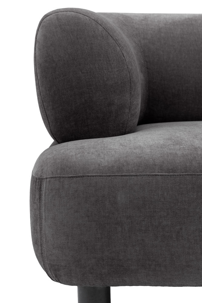 Contemporary Grey 3-Seater Sofa