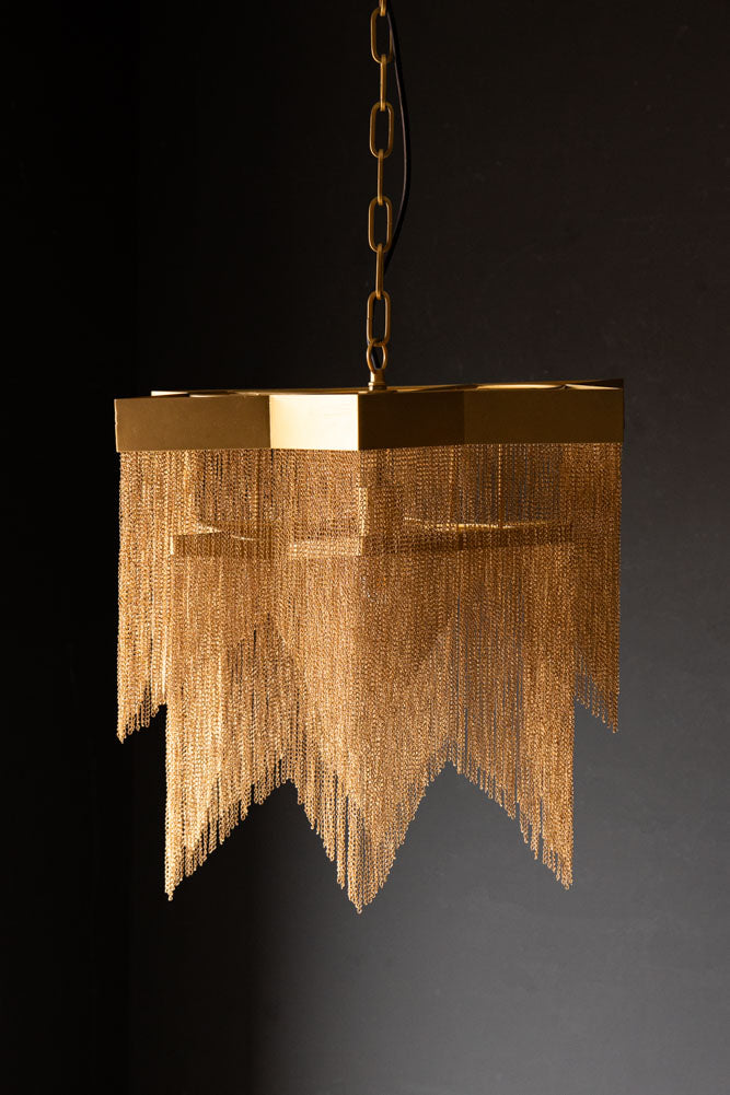 Stunning Star Chain Chandelier