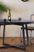 Stylish Mango Wood Round Dining Table