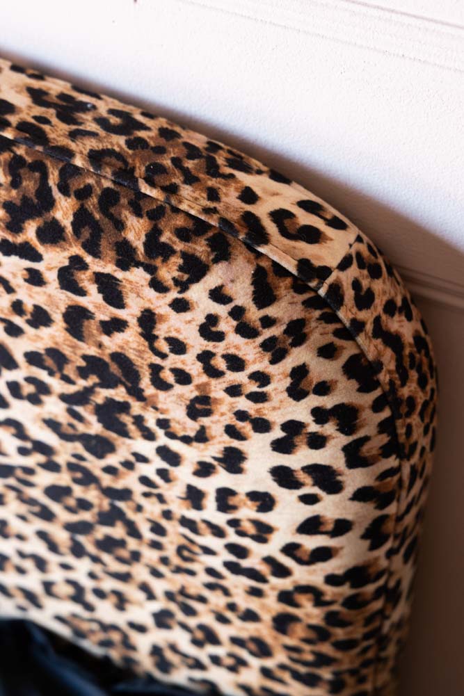 The Jagger Bed in Leopard Love Velvet - Available in 2 Sizes