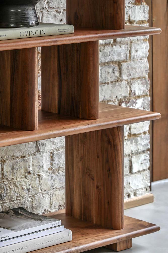 Large Freestanding Tiered Display Shelves