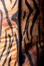 Coussin imprimé tigre