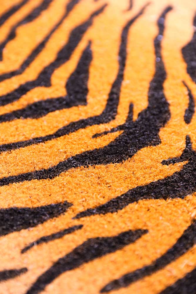 Tiger Print Doormat