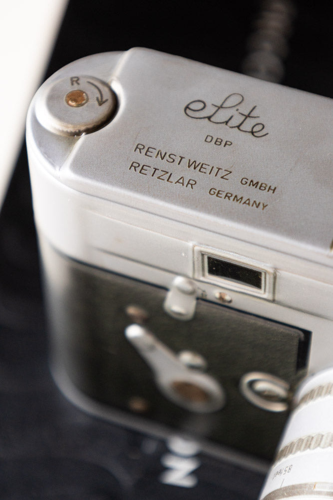 Vintage-Style Camera Storage Tin