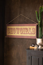 Vintage-Style Showgirls Wall Art
