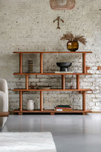 Large Freestanding Tiered Display Shelves
