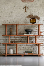 Large Freestanding Tiered Display Shelves