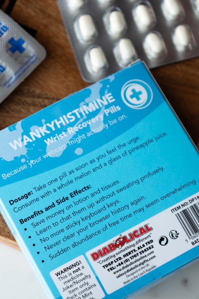 Wankyhistimine Mints Pill Packet