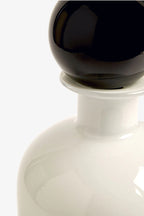 White & Black Apothecary Bottle