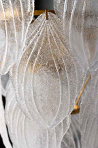 Frosted Leaves Chandelier - SECONDS