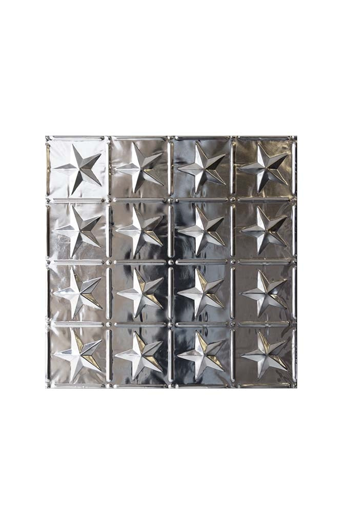Five Point Star Tin Tile
