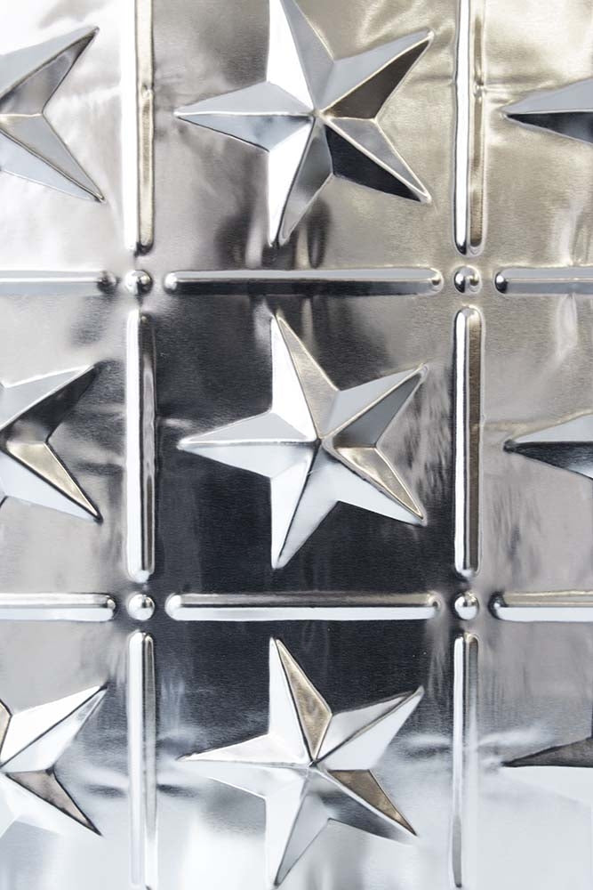 Five Point Star Tin Tile